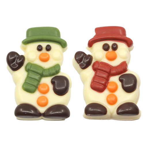 Afbeelding van Sneeuwmannen groen/rood ass,