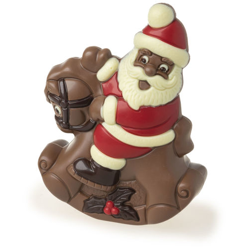 Afbeelding van Kerstman op Hobbelpaard